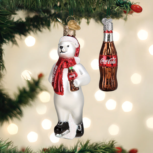 Coca-Cola Polar Bear Ornament Set