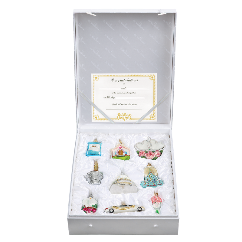 Just Married Collection Ornaments