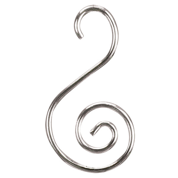 Old World Christmas: 24 Silver S-hooks Christmas Ornament