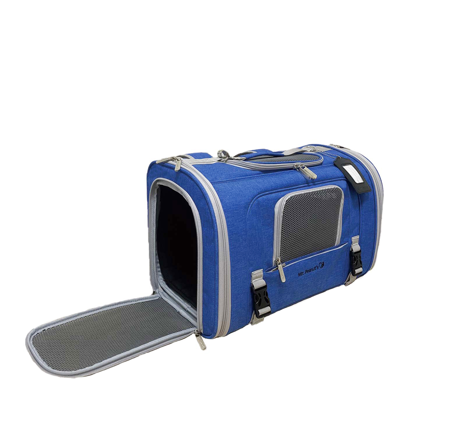 Mr. Peanuts Monterey Series Airline Compliant Horizontal Backpack Pet Carrier | HT Animal Supply