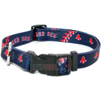 MLB Boston Red Sox Dog Collar by Hunter