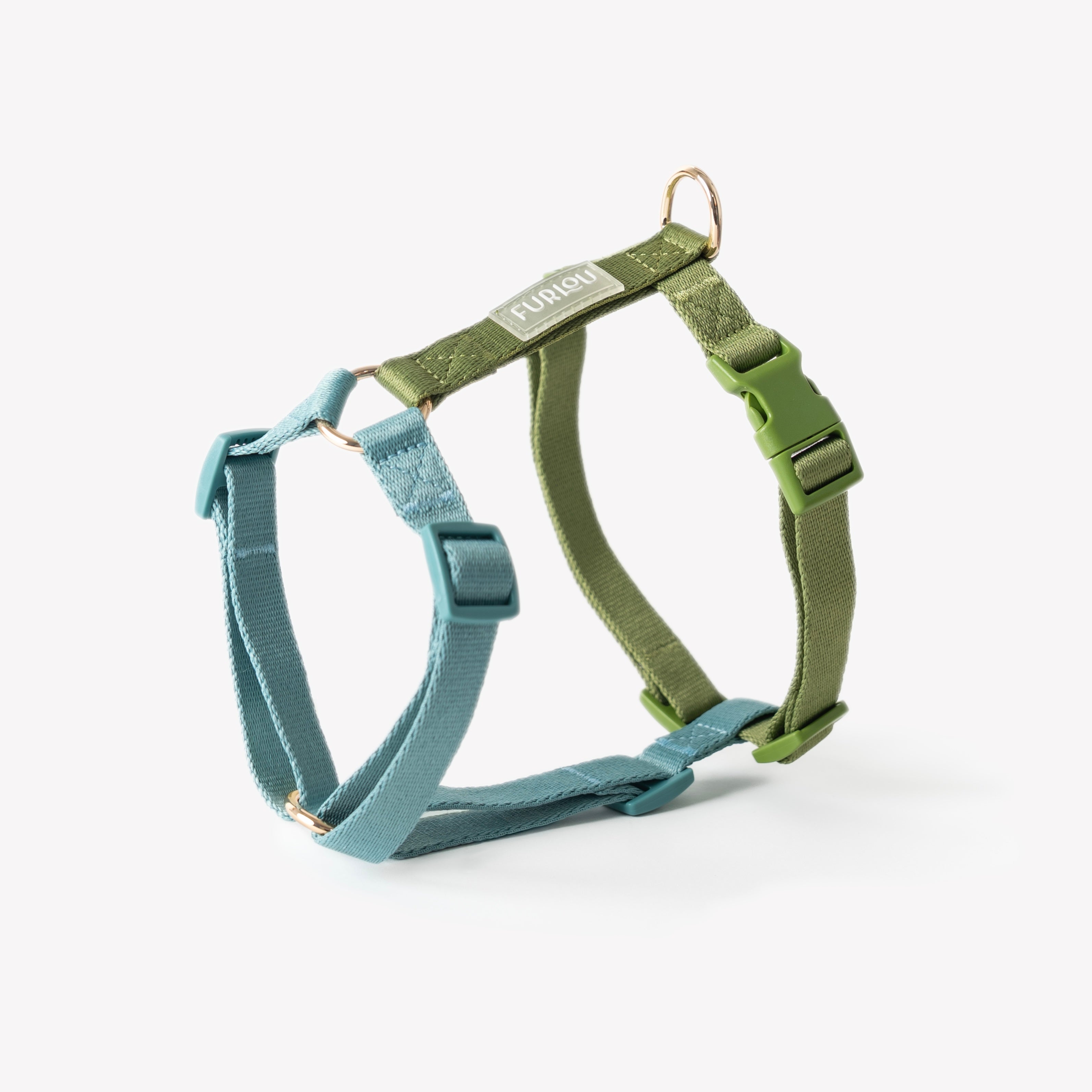 Blue and Green - Dog Harness - Because no two dogs are built the same. Fast shipping from HT Animal Supply.