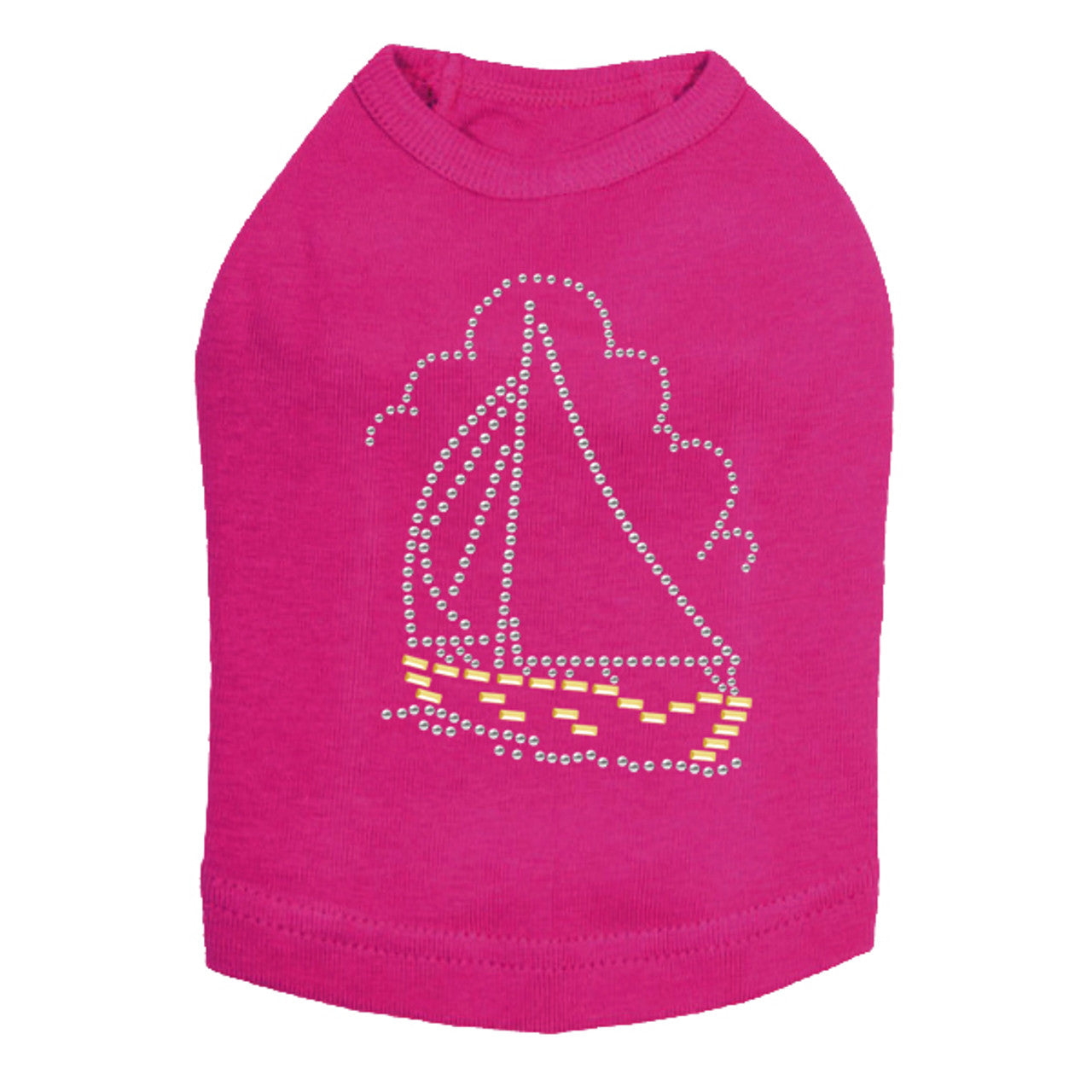 Sailboat (Nailhead) - Dog Tank