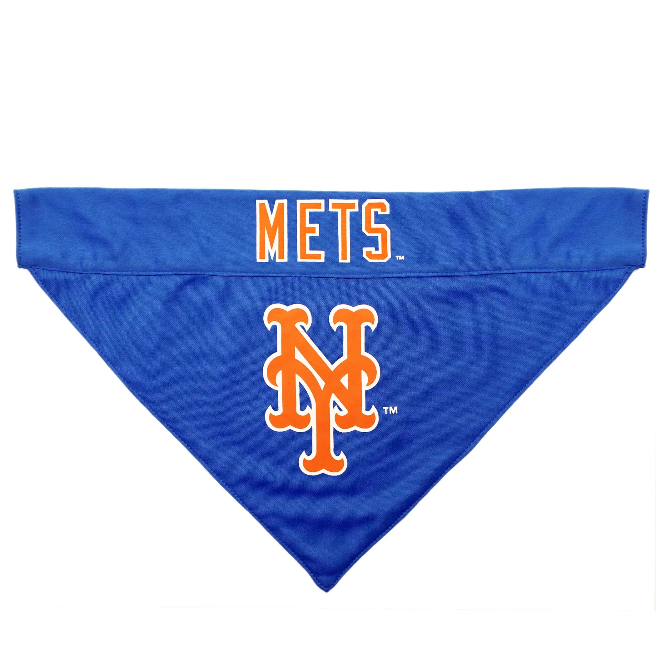 New York Mets REVERSIBLE Dog Bandana - HT Animal Supply