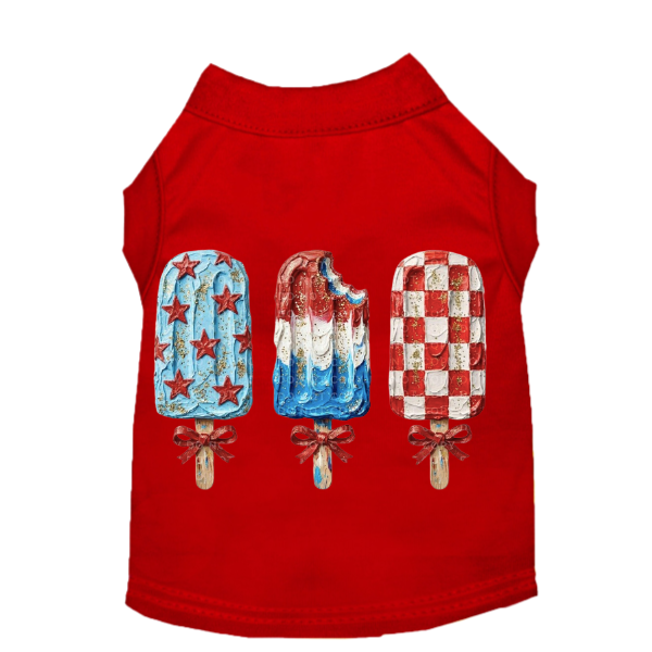 The Star-Spangled Sweet Treat Dog T-Shirt
