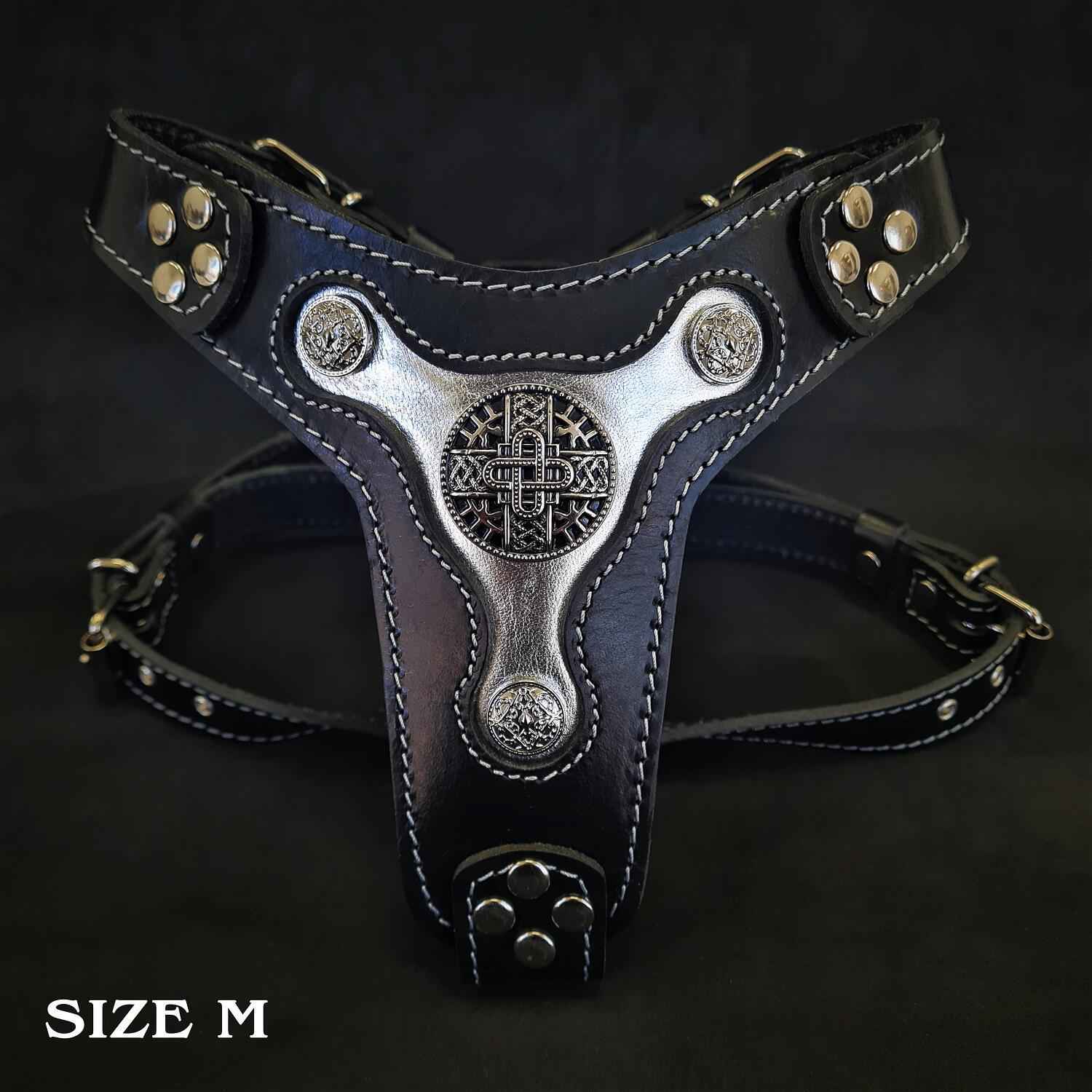 Bestia Hektor Leather Dog Harness