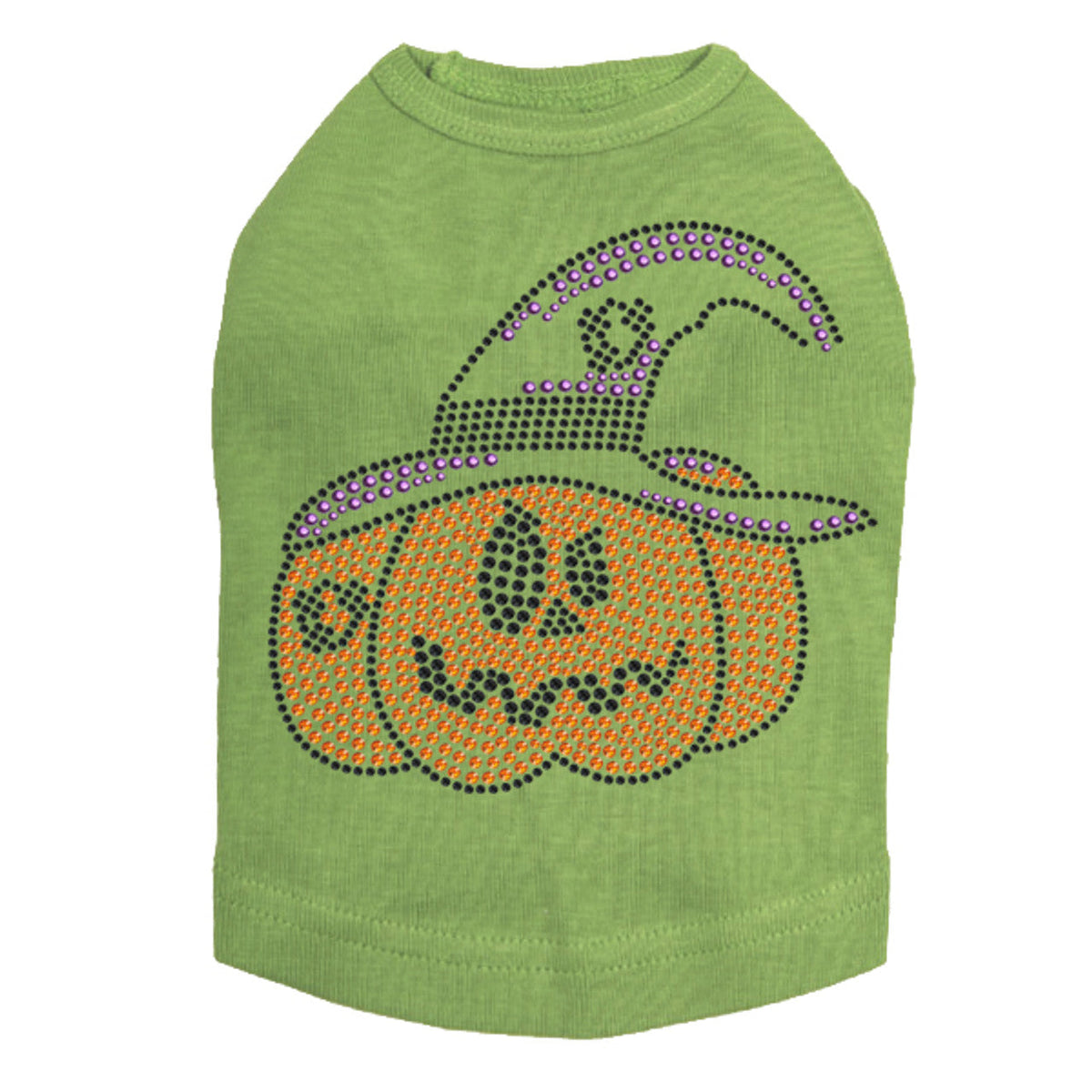 Jack OLantern with Hat - Dog Tank