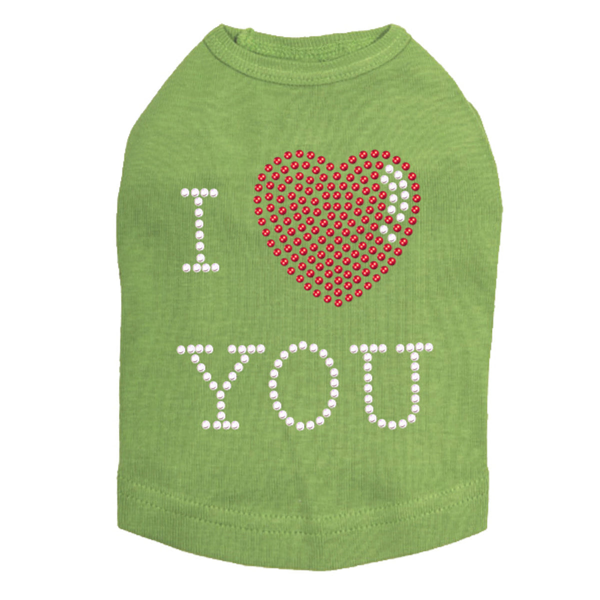 I Love You 1 - Dog Tank