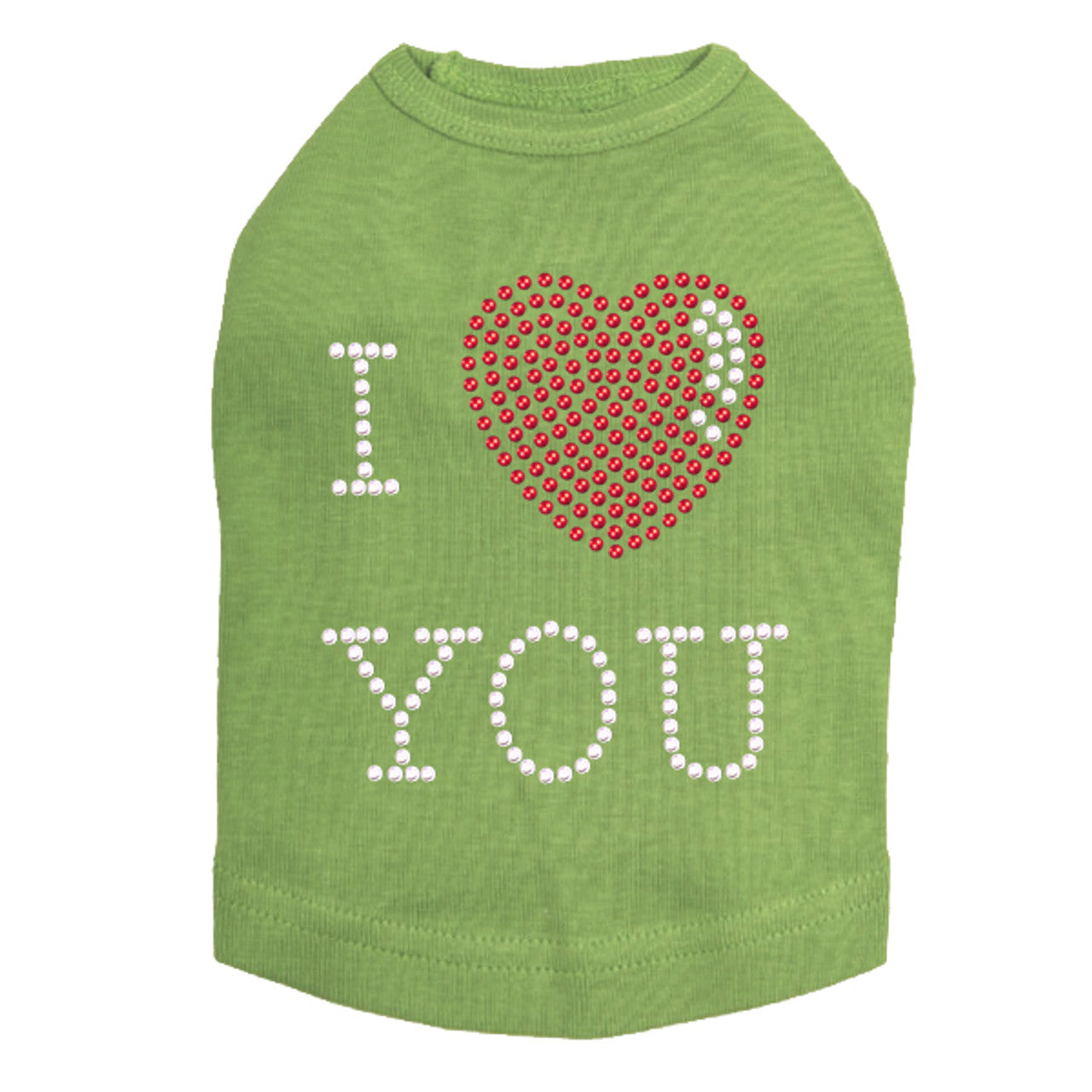 I Love You 1 - Dog Tank