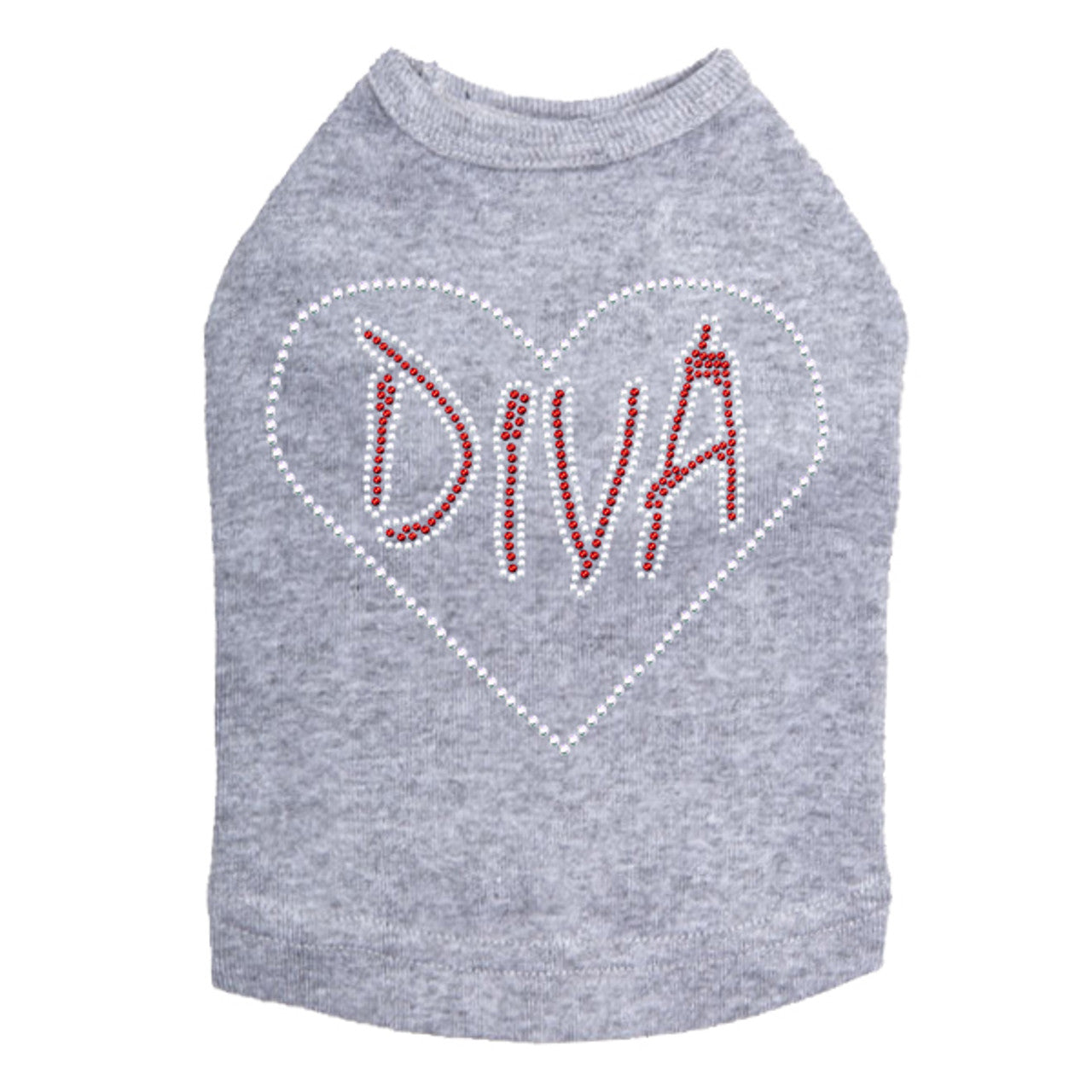 Diva Heart - Dog Tank