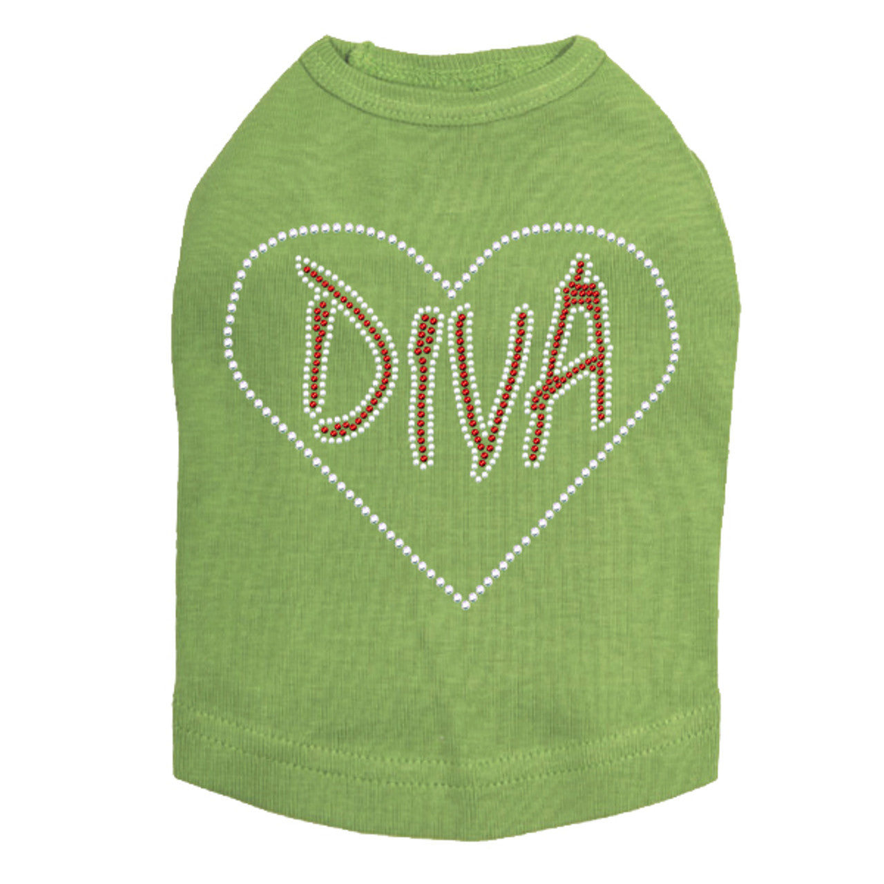 Diva Heart - Dog Tank