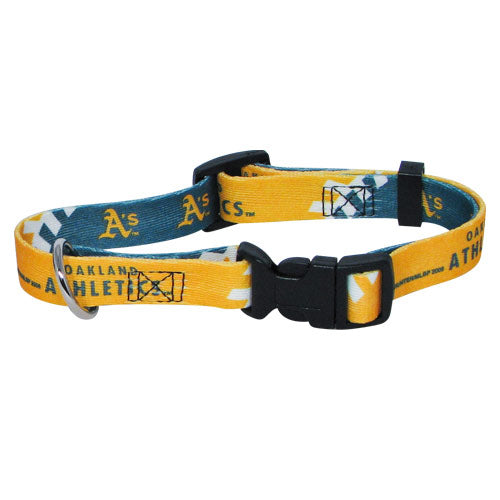 NCAA Oakland Athletics Dog Collar by Hunter