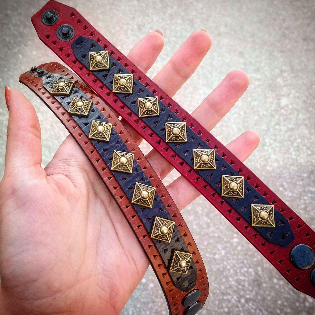 Bestia Balteus Leather Bracelet