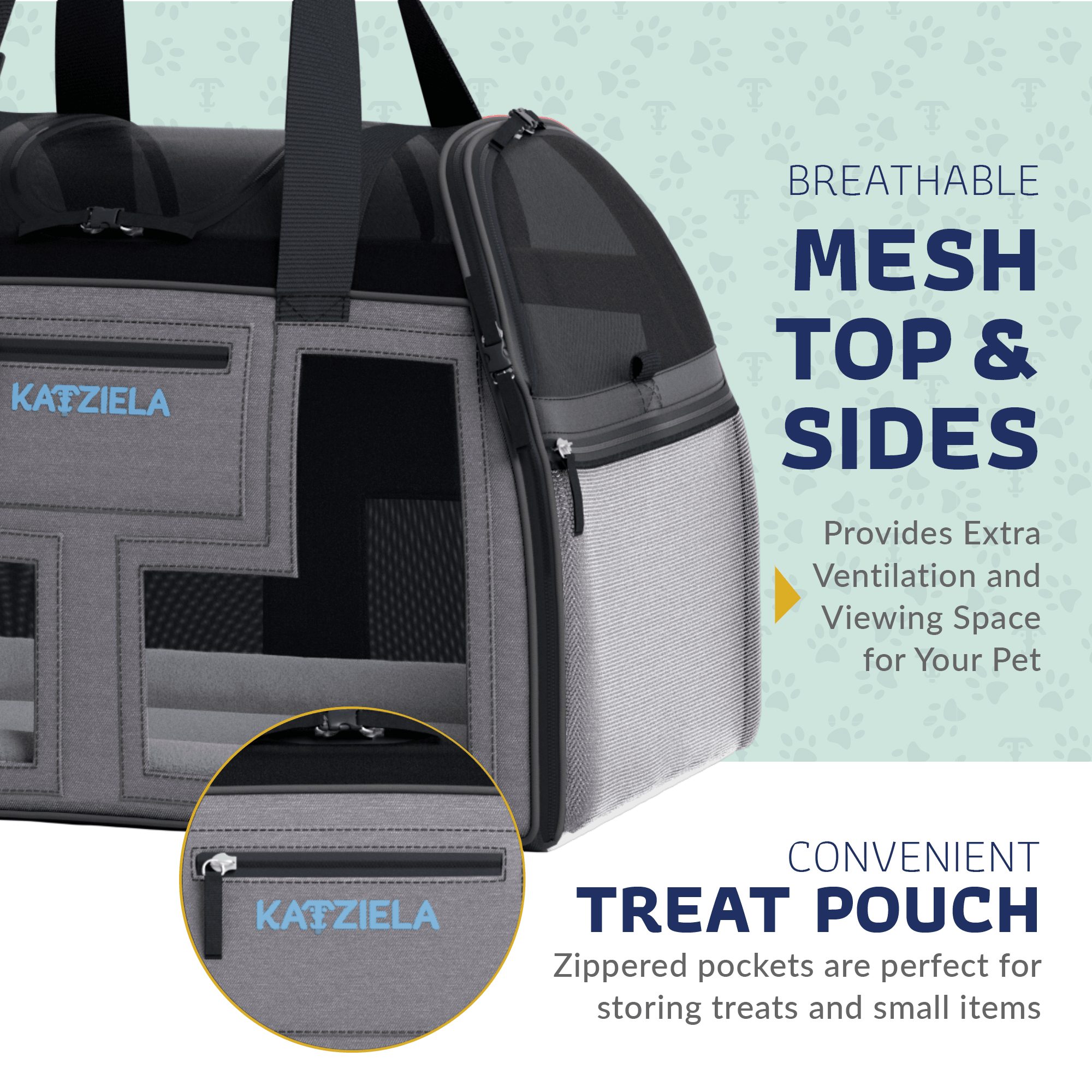 Luxury Lorry Pet Carrier with Removable Wheels and Telescopic Handle | HT Animal Supply