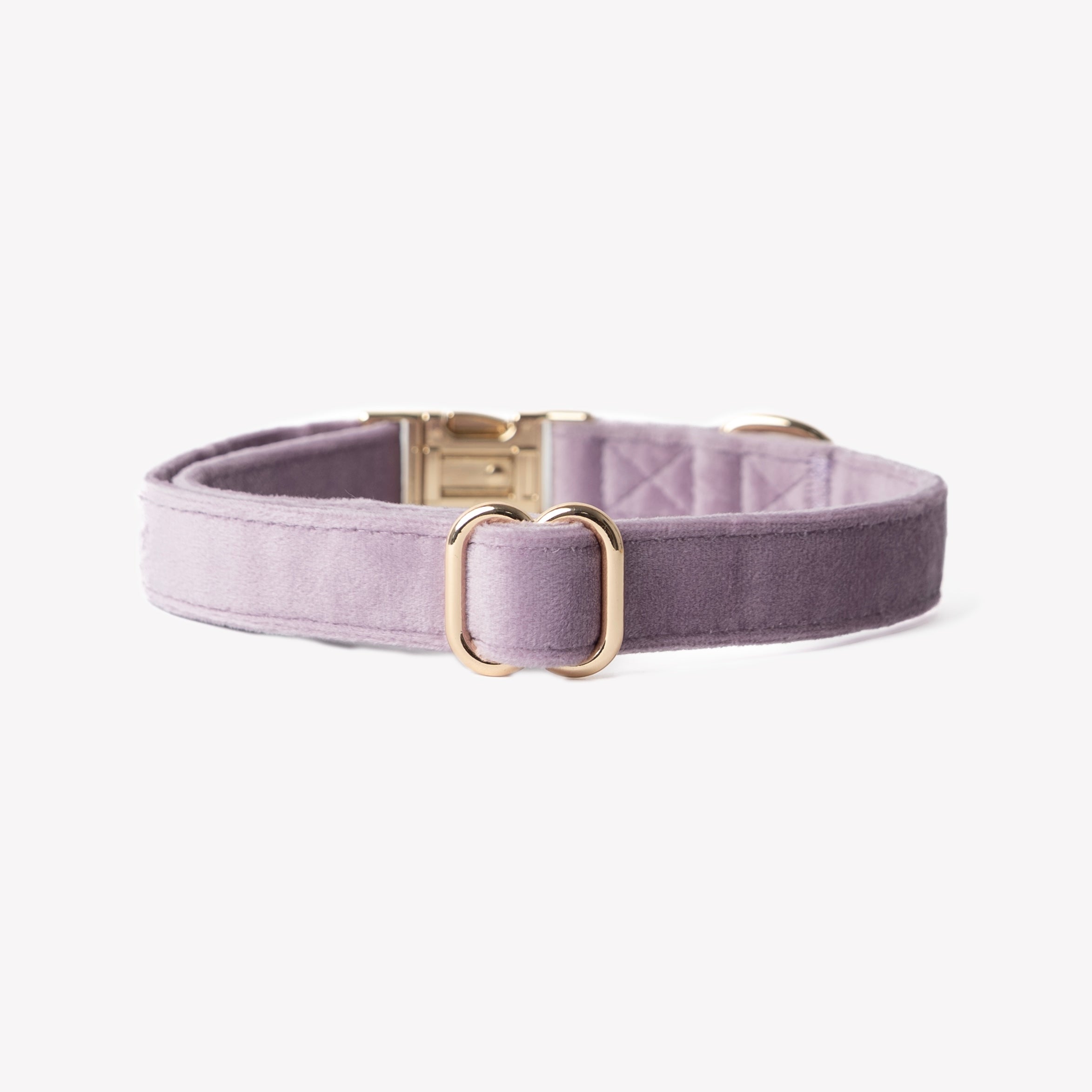 Lilac - Velvet Dog Collar - HT Animal Supply