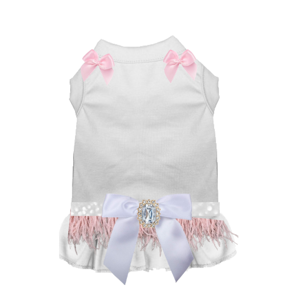 Swan Blossom Couture Dog Dress