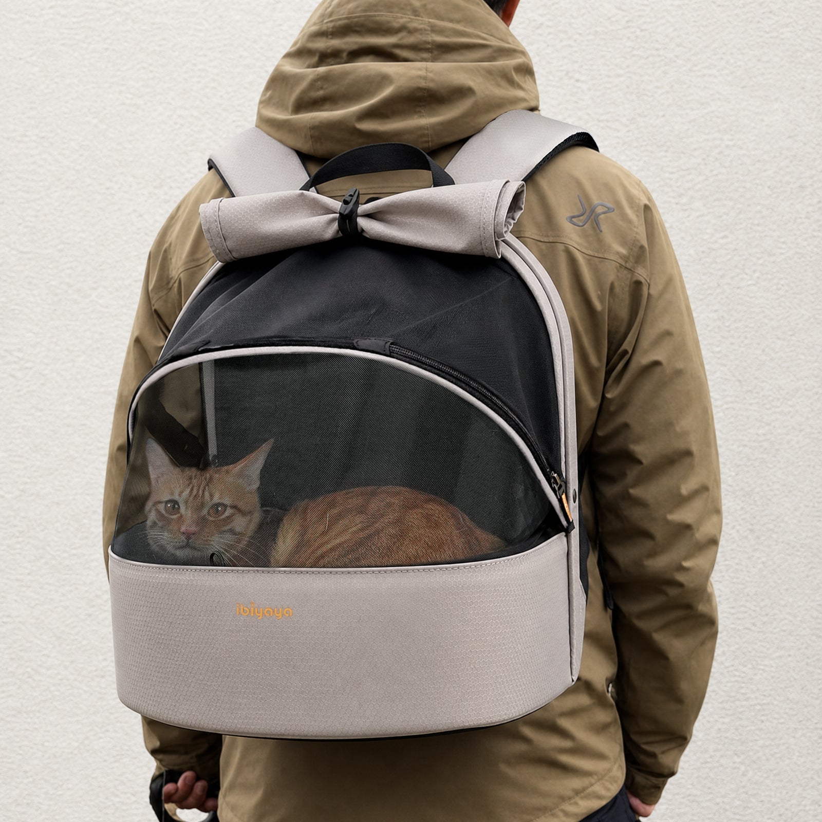 Panorama Zipper Free Pet Carrier Backpack