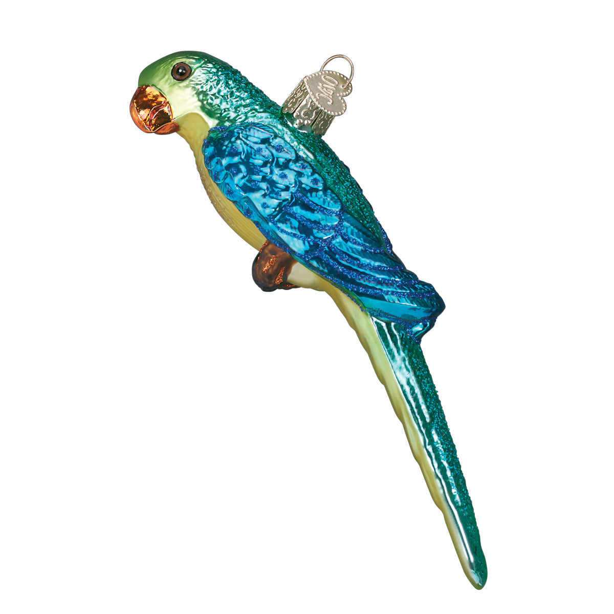 Old World Christmas: Parakeet Christmas Ornament
