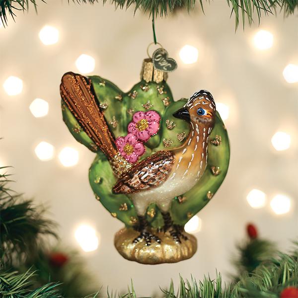 Old World Christmas: Roadrunner Christmas Ornament