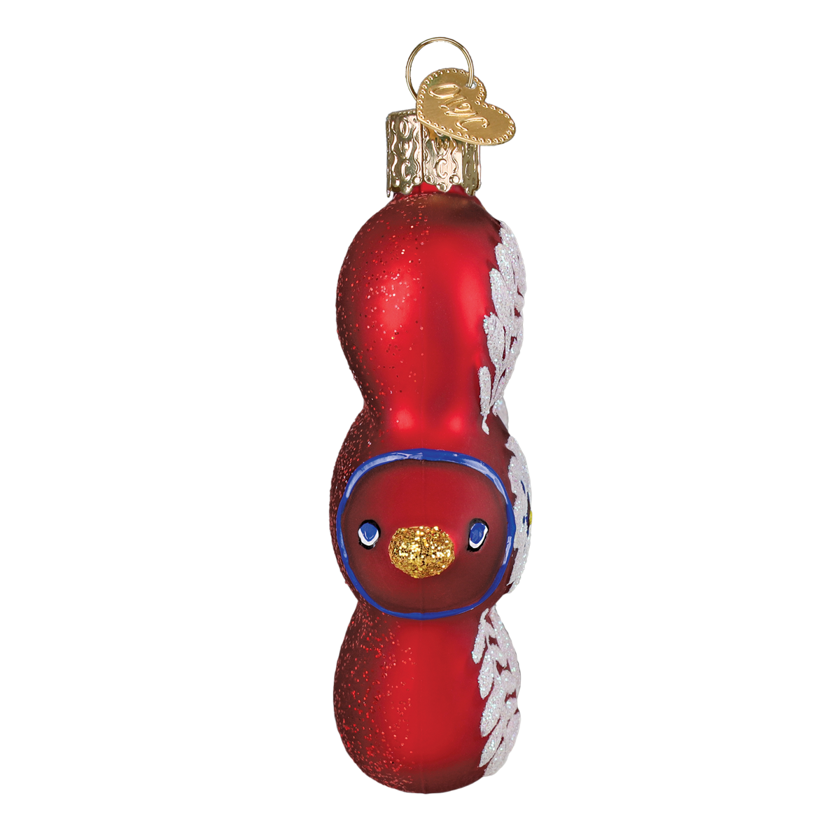 Old World Christmas: Folkfeather Thrush Christmas Ornament