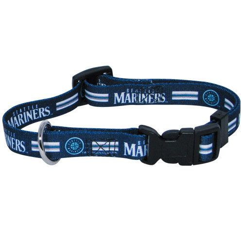 MLB Seattle Mariners Dog Collar by Hunter