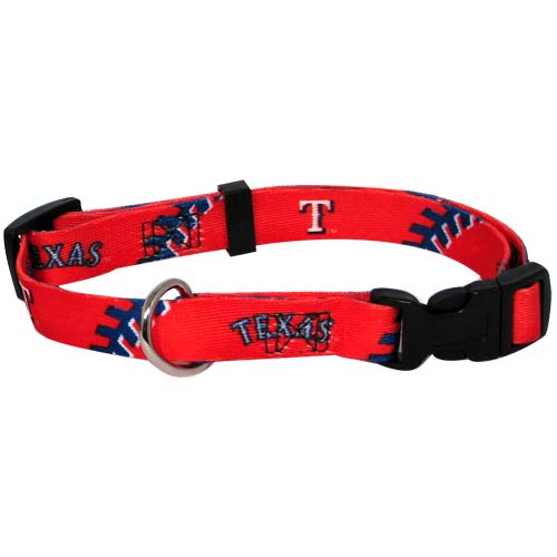 MLB Texas Rangers Dog Collar by Hunter