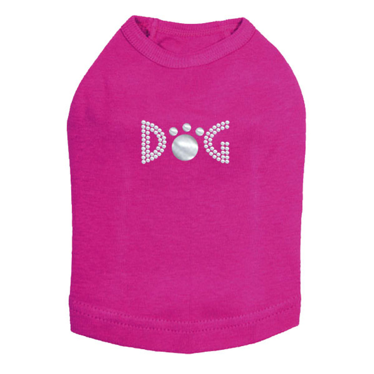 Dog (Rhinestones) - Dog Tank