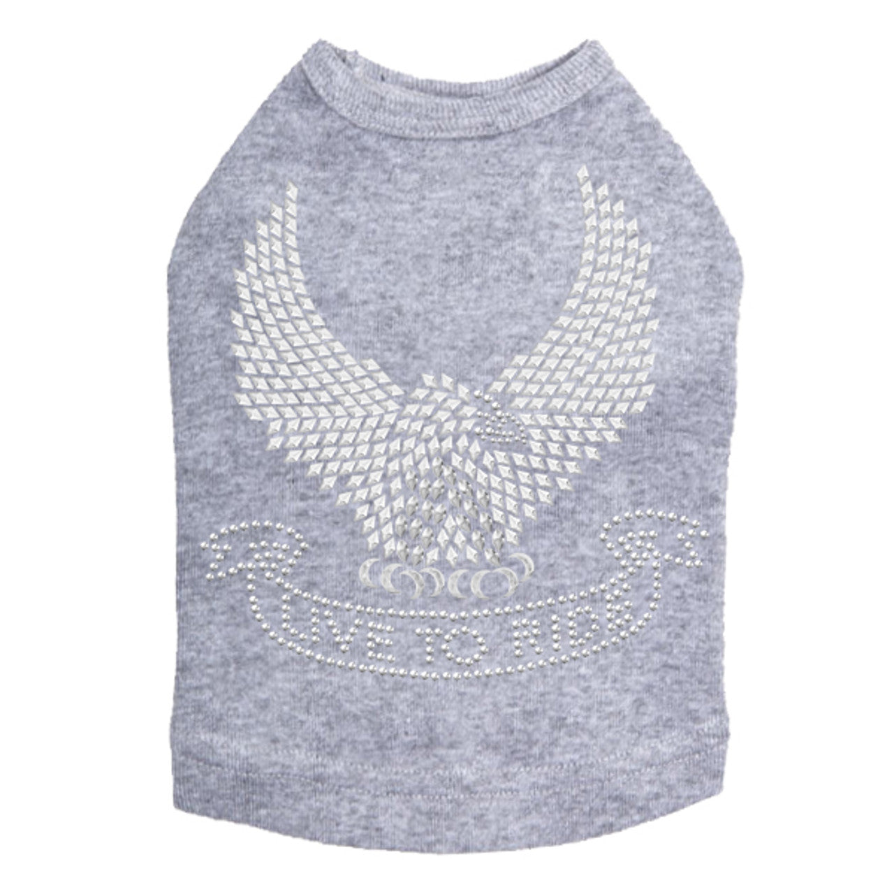 Live to Ride Eagle - Dog Tank