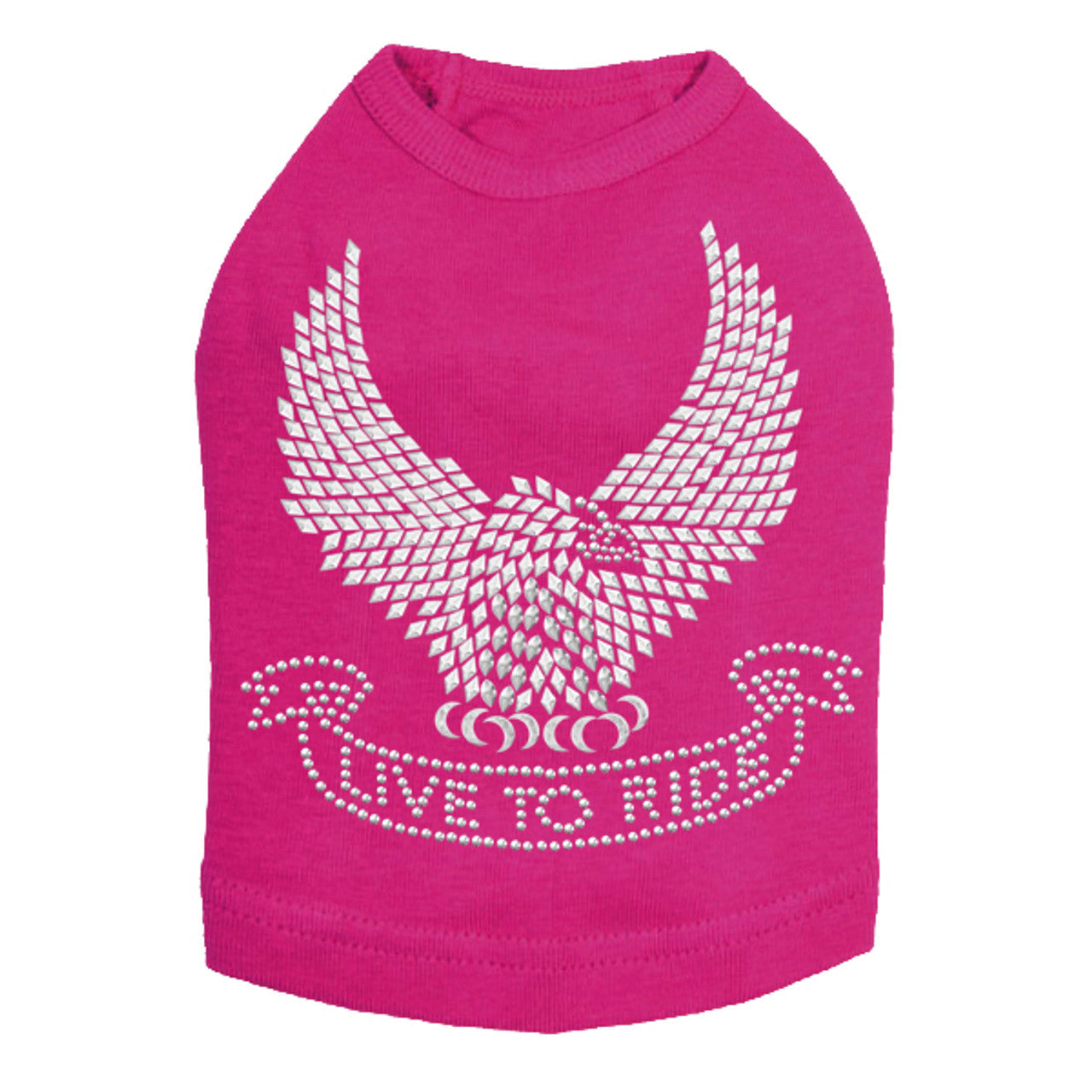 Live to Ride Eagle - Dog Tank