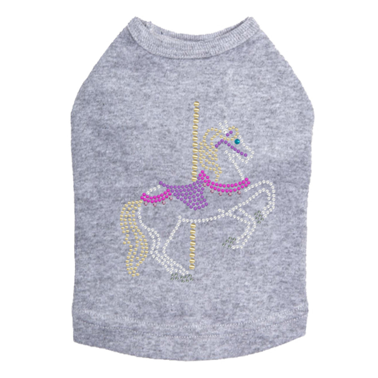 Carousel Horse - Dog Tank