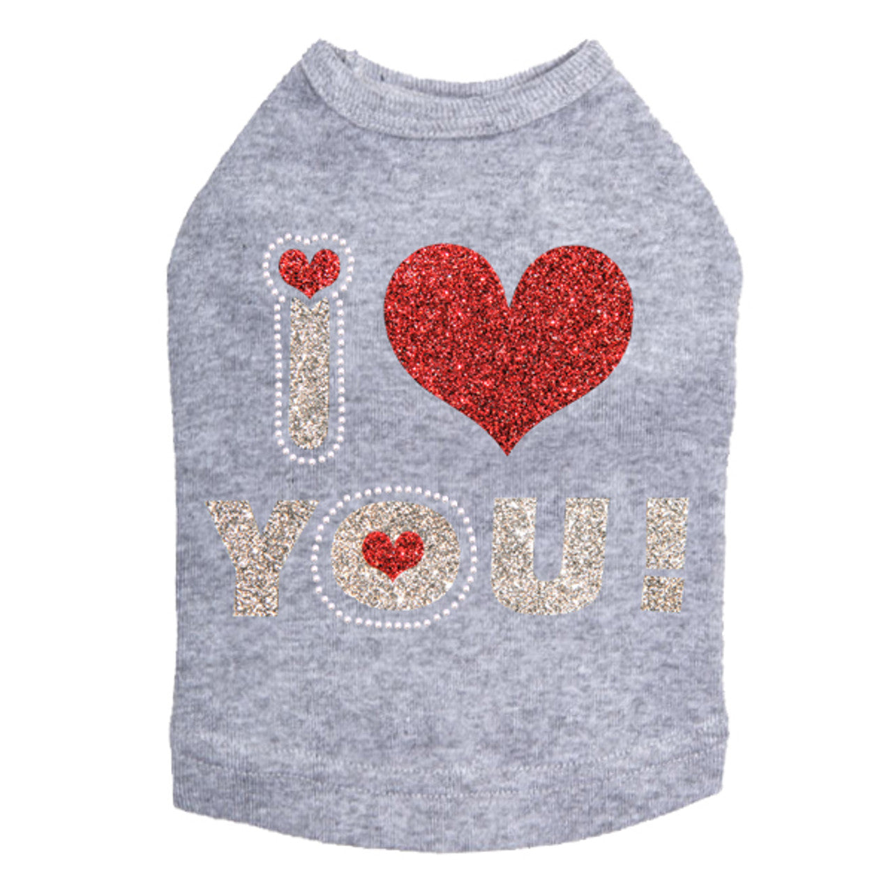 I Love You 2 - Dog Tank