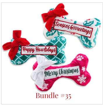 Bundle #35 - Happy Pawlidays! by Haute Diggity Dog