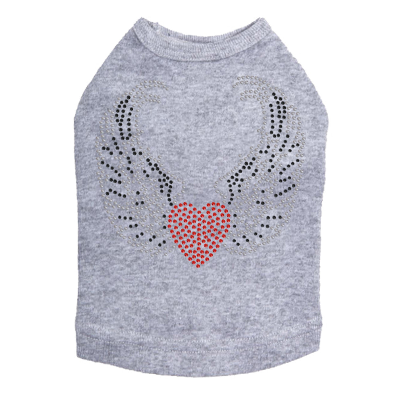 Heart with Wings 1 - Dog Tank