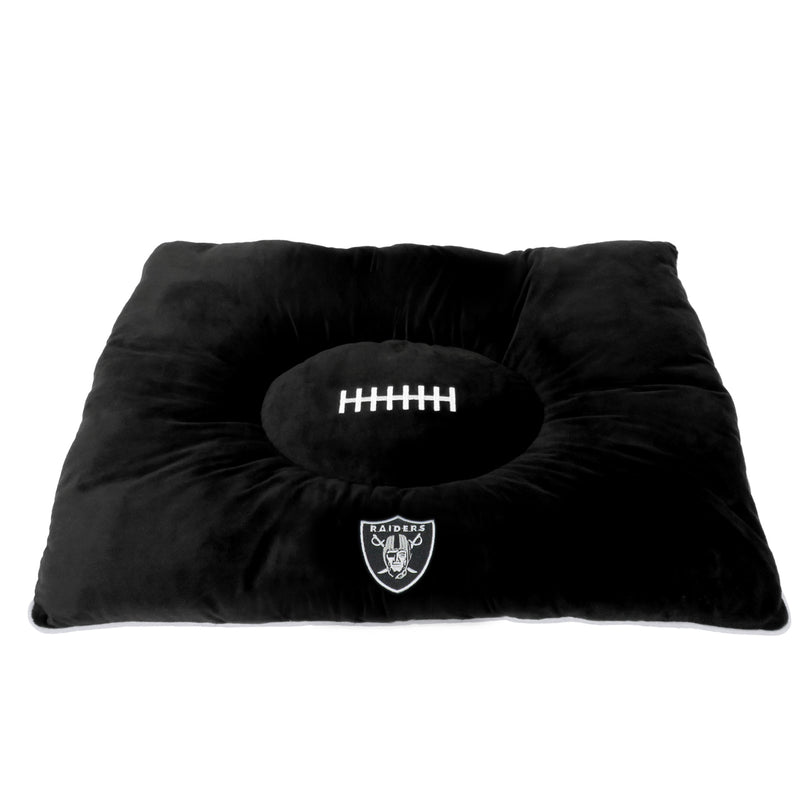 NFL Las Vegas Raiders Dog Pillow Bed