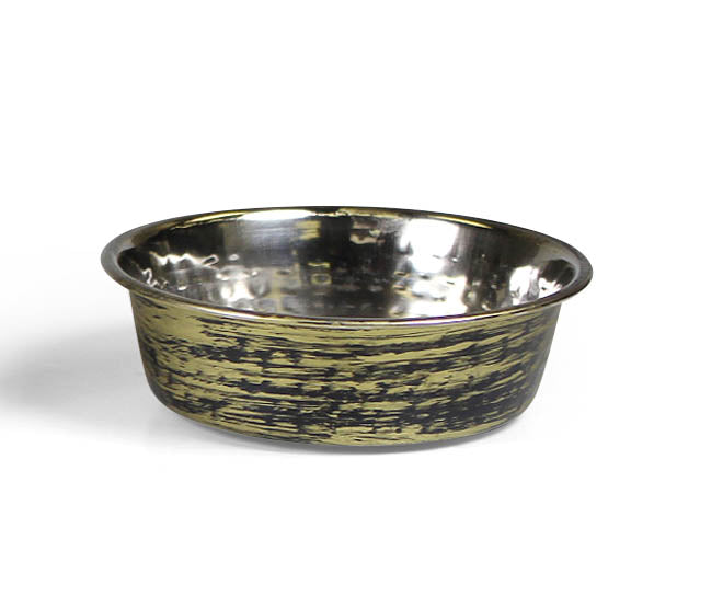 Antique Copper Hammered Bowl