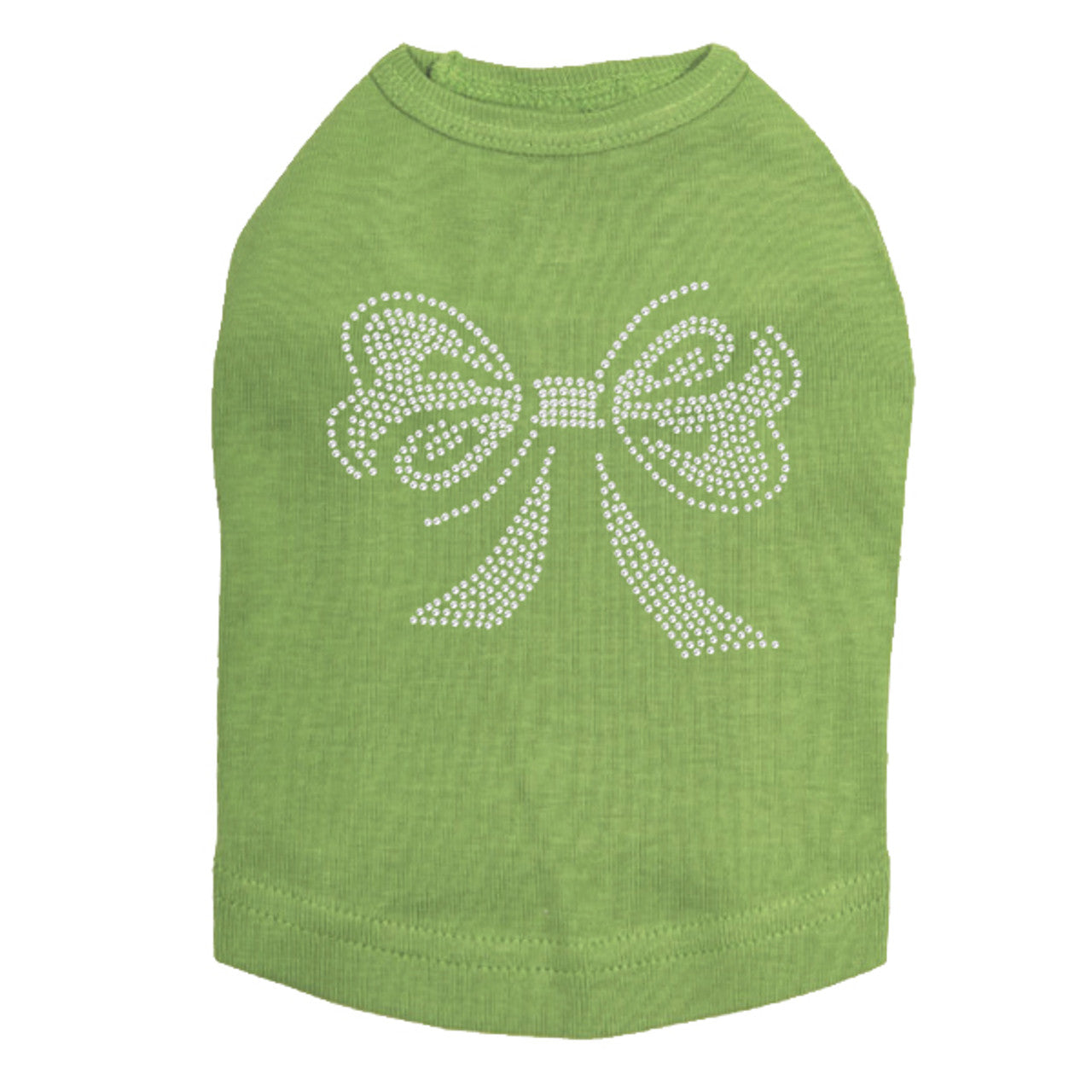 Bow (Rhinestones) - Dog Tank