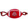 Ohio State Nylon Football Dog Toy