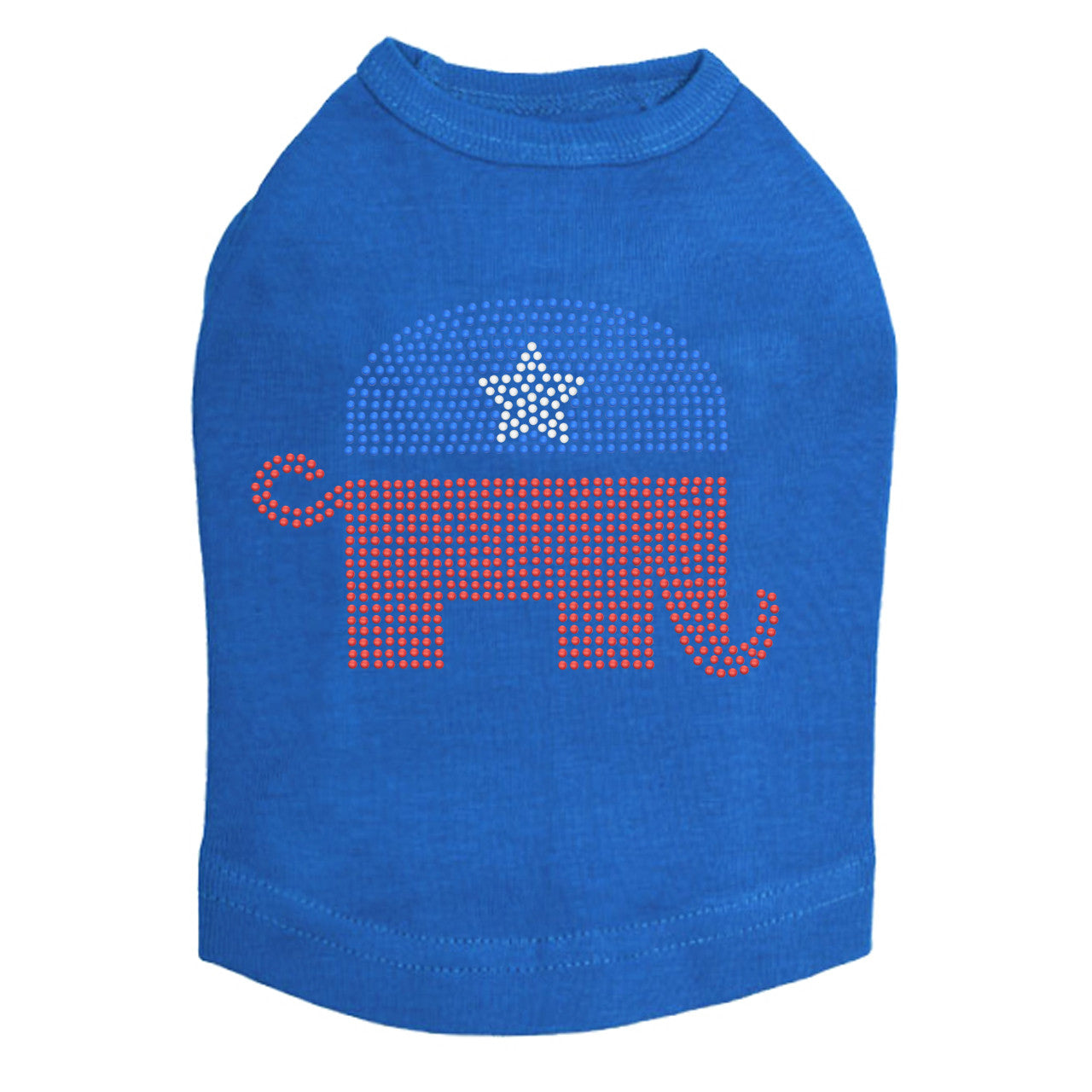 Patriotic Elephant - Dog Tank