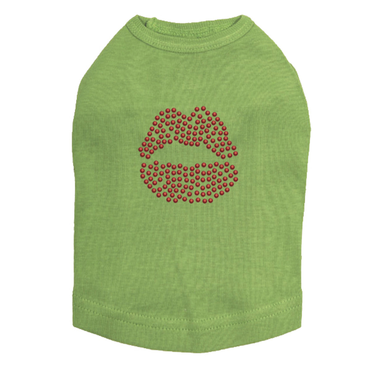 Red Lips - Dog Tank