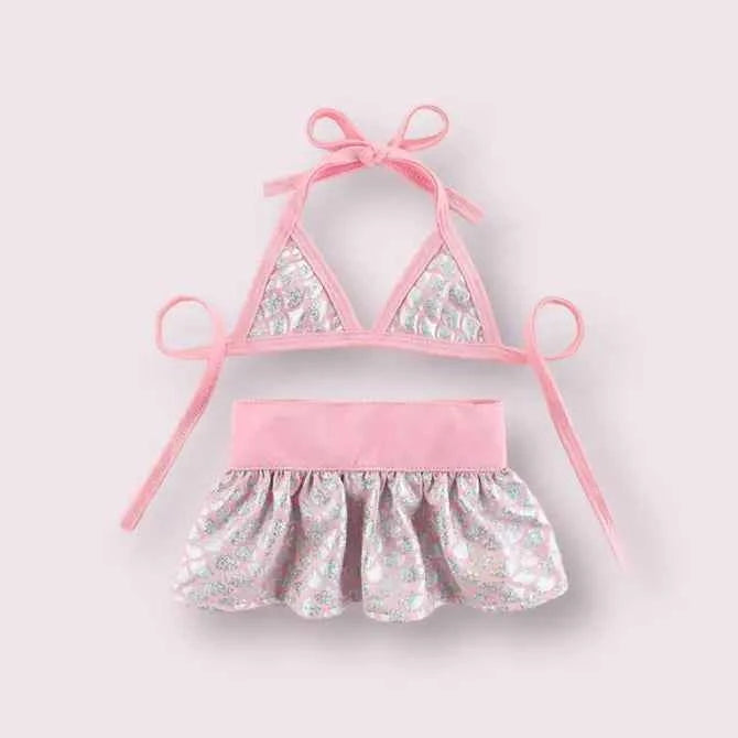 Bark Fifth Ave. Mermaid Dog Bikini Set