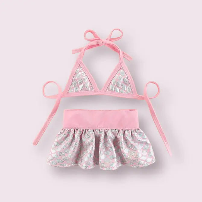 Bark Fifth Ave. Mermaid Dog Bikini Set