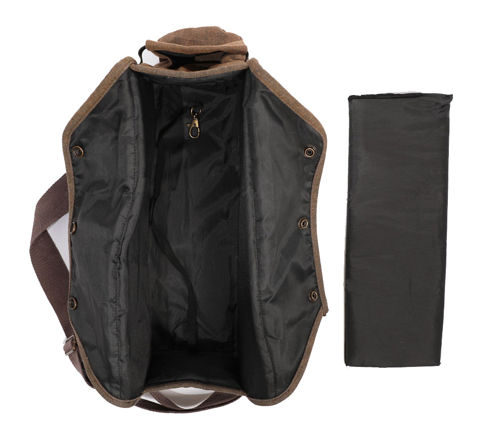 BESPOKE PAWS The Daily Carrier - Packable Luxury for Life on the Go Pet Carrier