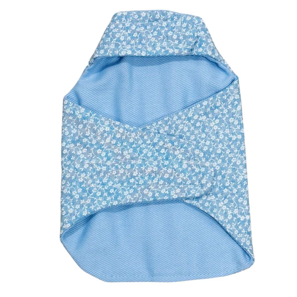 Blue Floral Calico Harness