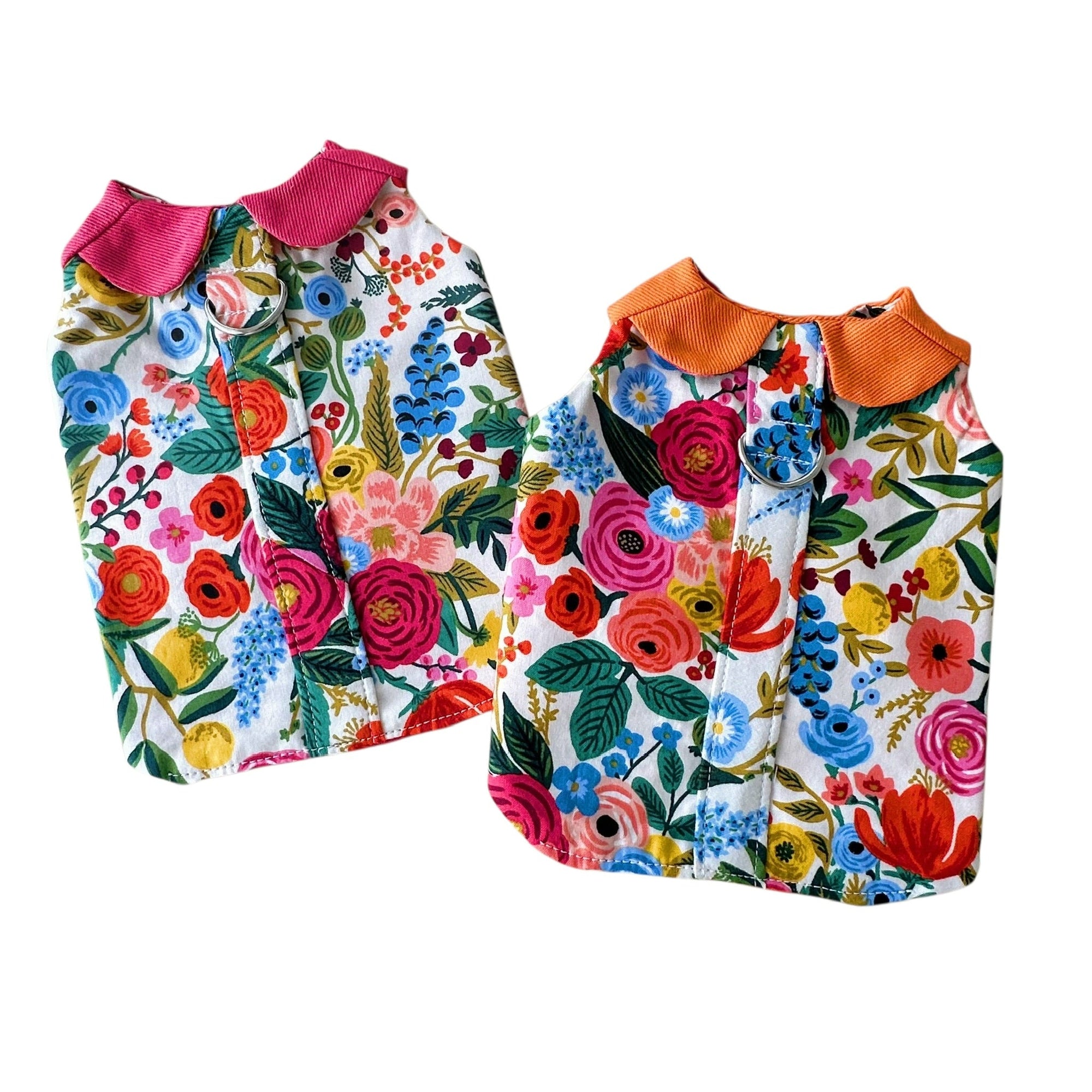 Heads or Tails Pup Floral Burst Dog Leash