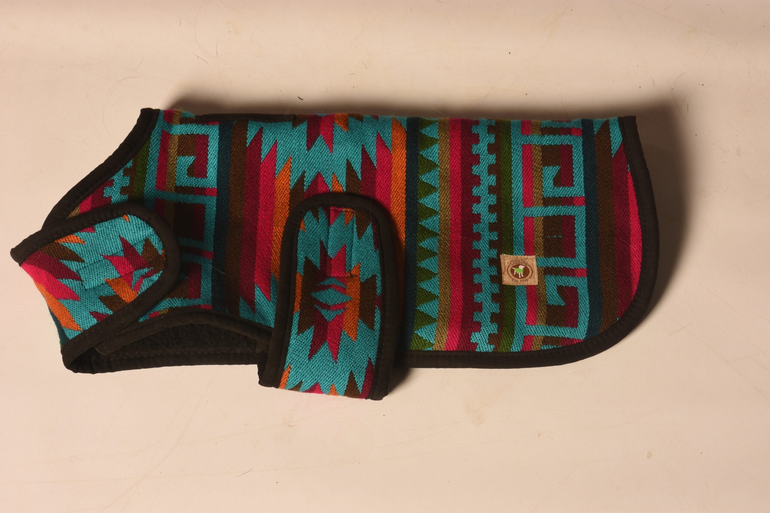Chilly Dog Desert Rose Wool Blanket Dog Coat