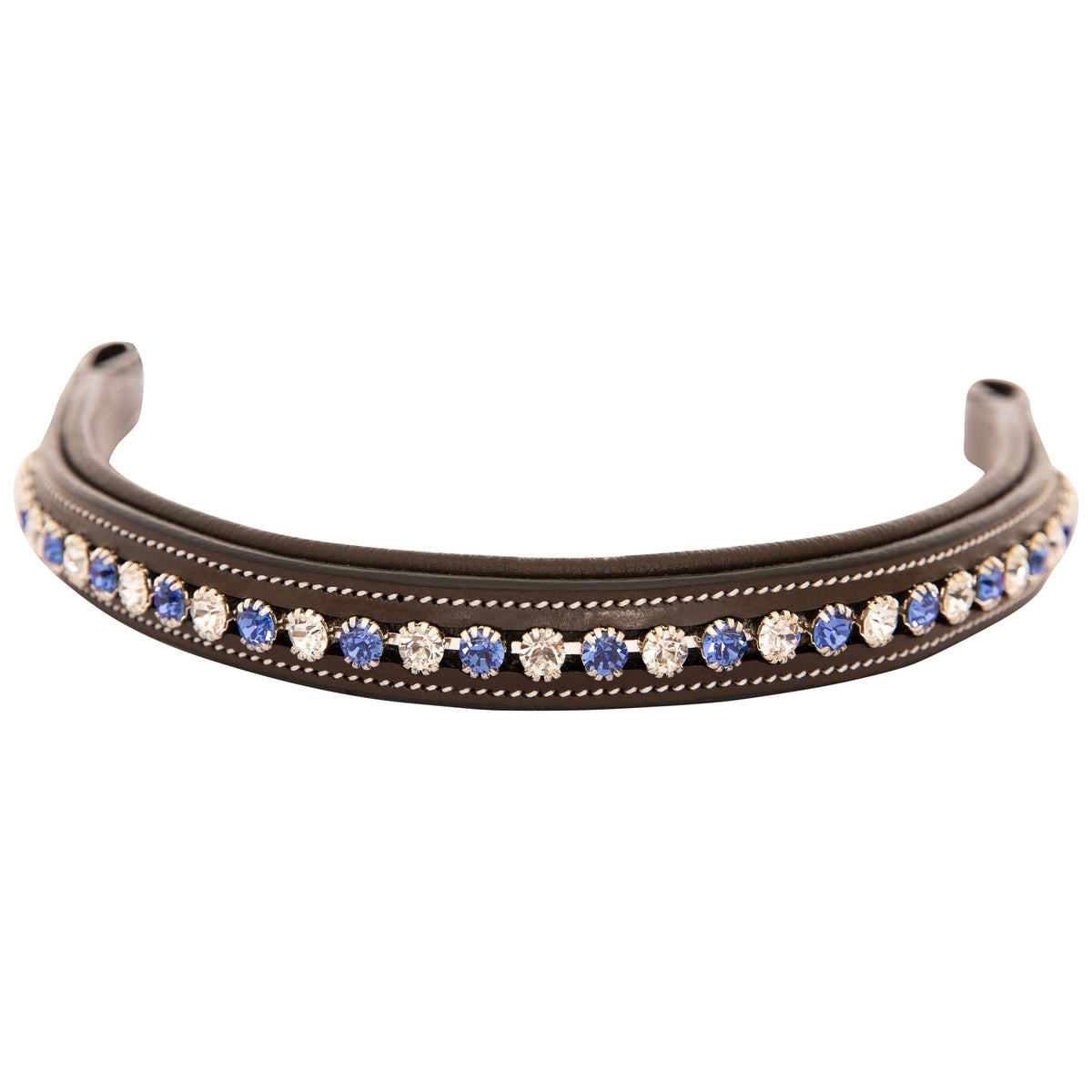ExionPro Elegant Blue & Clear Crystal Browband | HT Animal Supply