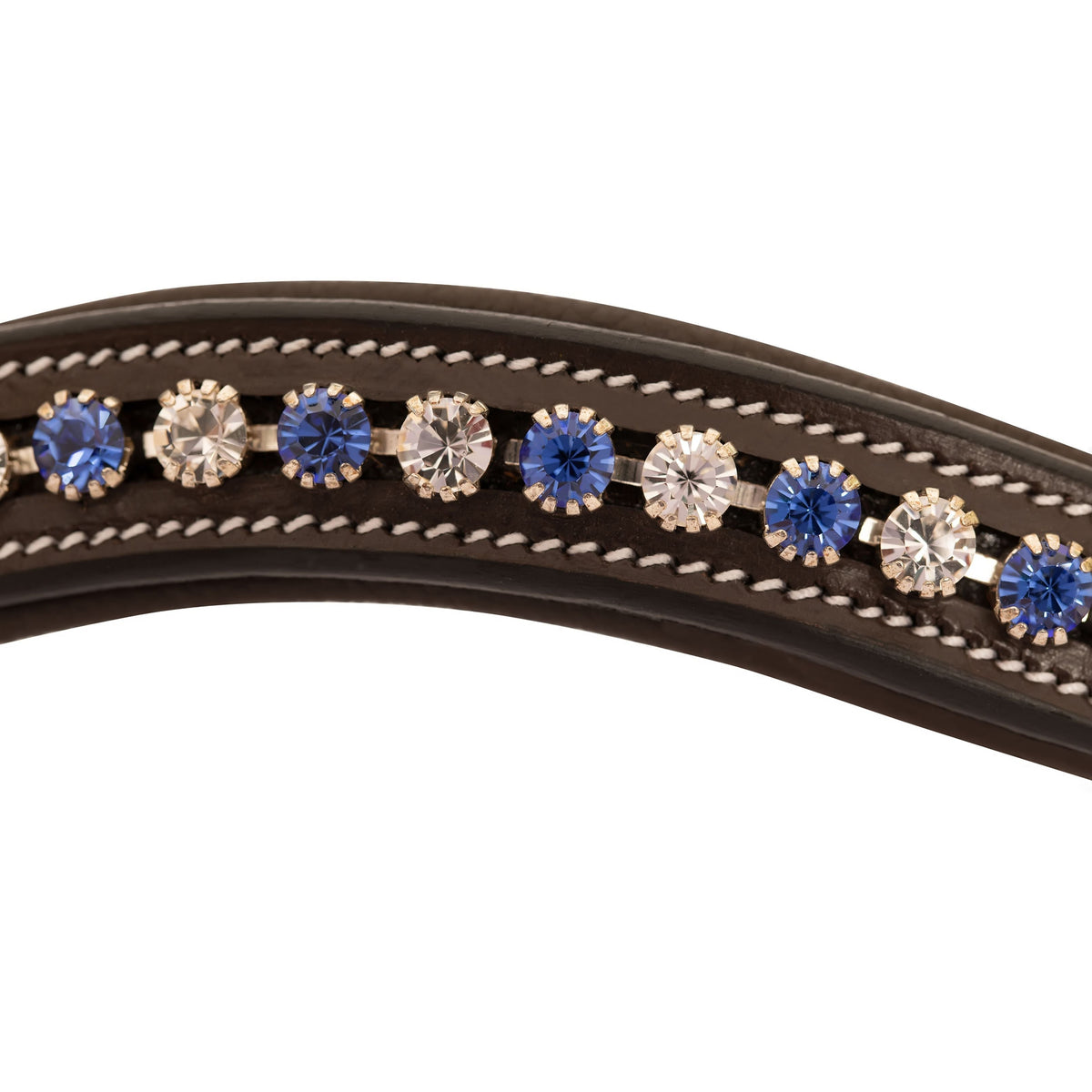 ExionPro Elegant Blue & Clear Crystal Browband | HT Animal Supply