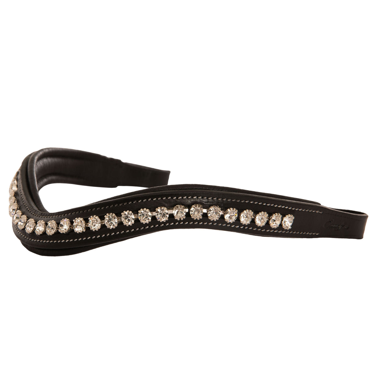 ExionPro Elegant & Attractive White Crystal Browband | HT Animal Supply