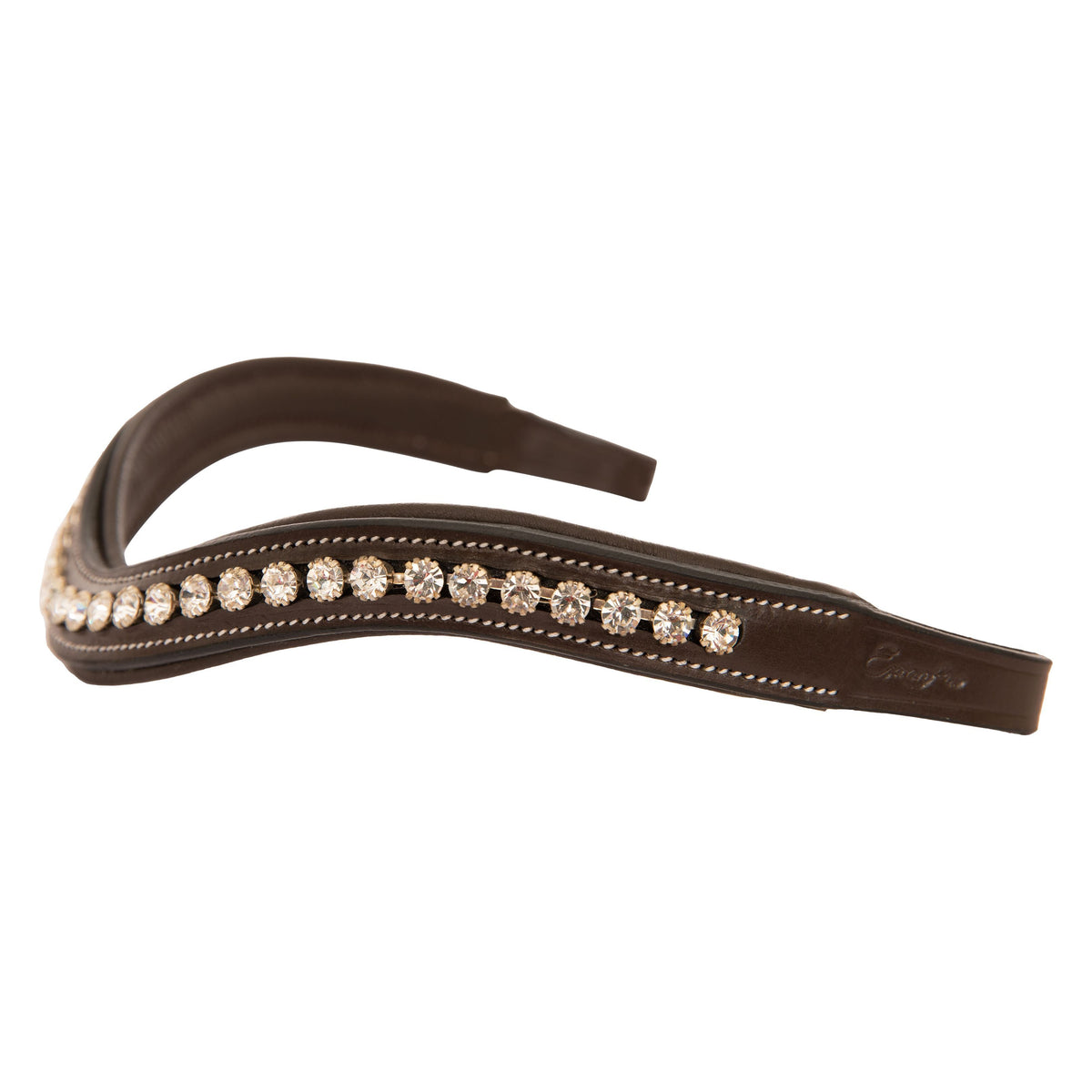 ExionPro Elegant & Attractive White Crystal Browband | HT Animal Supply