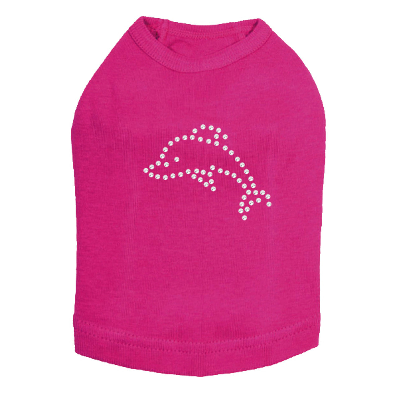 Dolphin (Small Rhinestone) - Dog Tank